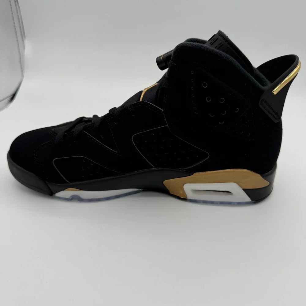 Air Jordan 6‎ Defining Moments Retro CT4954-007 Men's 8 Shoes Black Gold New